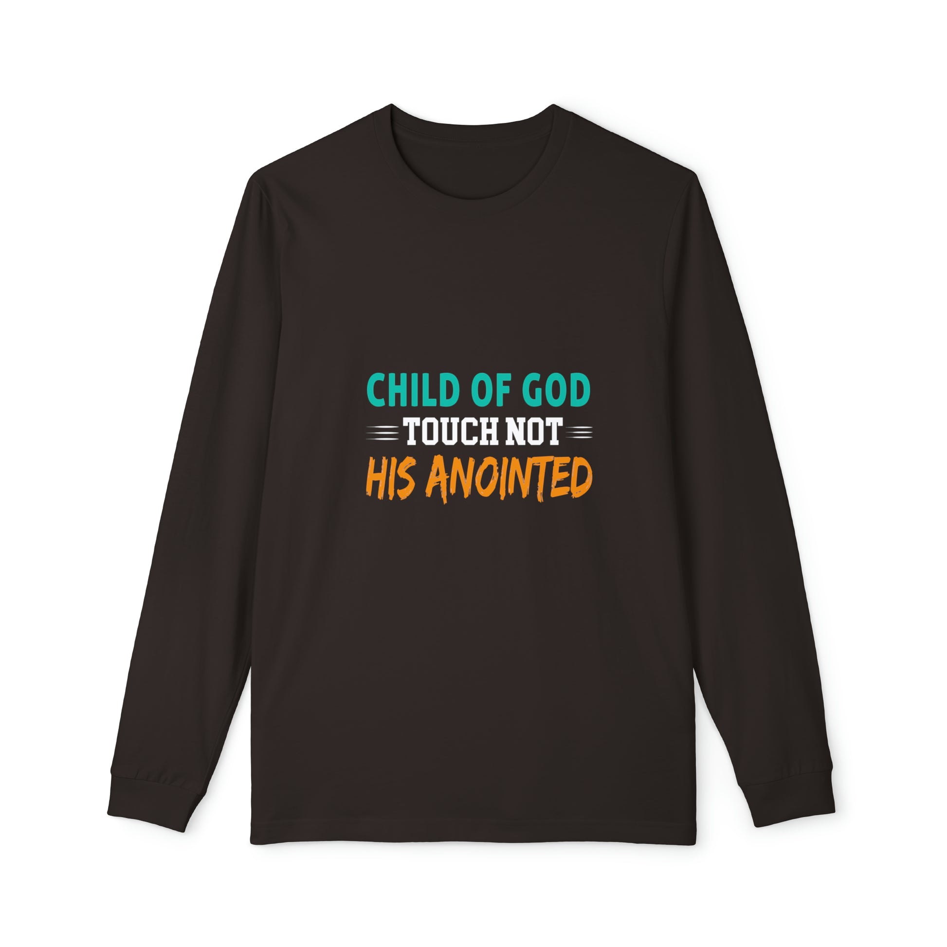 Child Of God Touch Not His Anointed Women's Christian Long Sleeve Pajama Set Printify