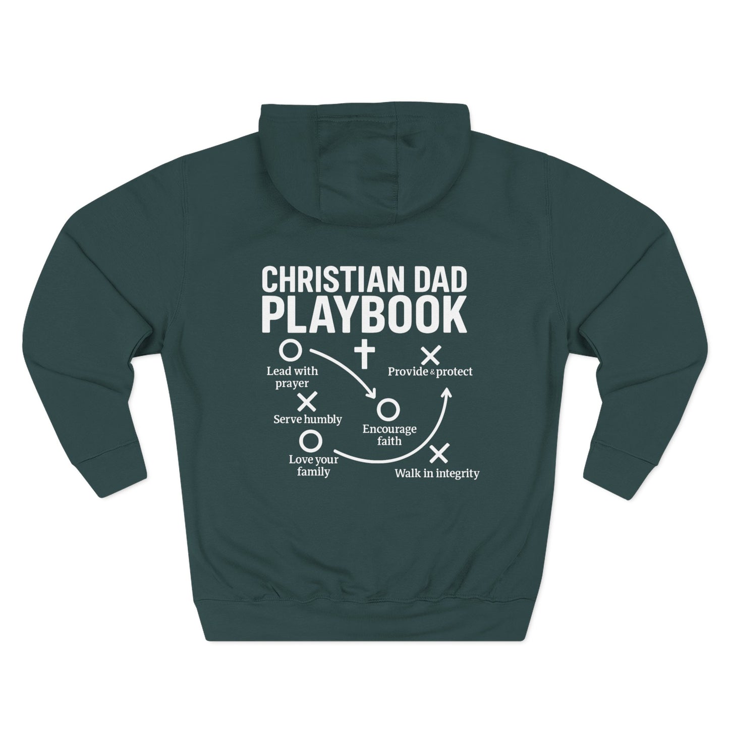 Christian Dad Playbook Fleece Hoodie, Cozy Christian Apparel, Thoughtful Gift for Dads, Father’s Day, Family Gatherings, Casual Wear, [...]