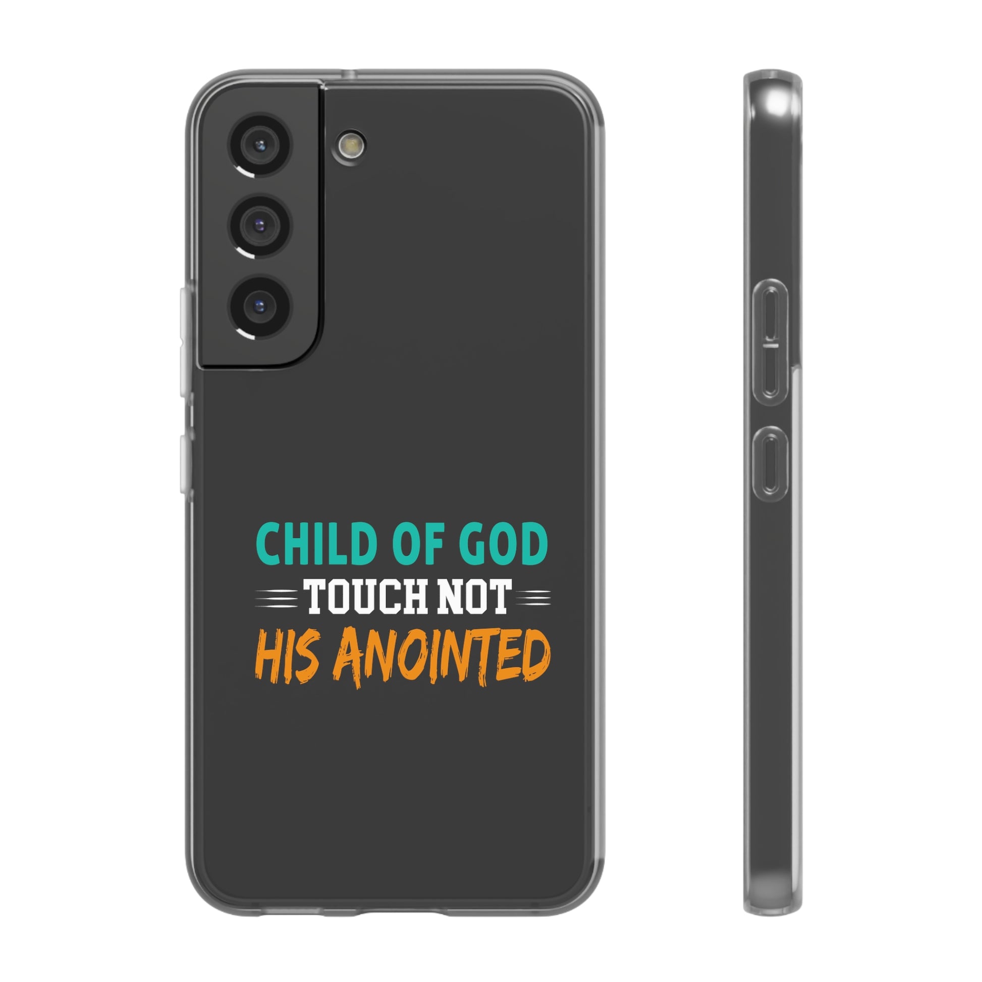 Child Of God Touch Not His Anointed Christian Flexi Phone Case Printify