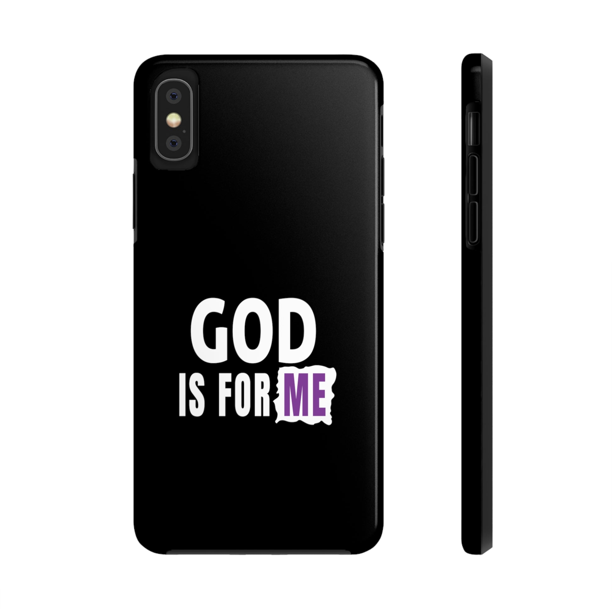 God Is For Me Christian Phone Tough Phone Cases, Case-Mate Printify