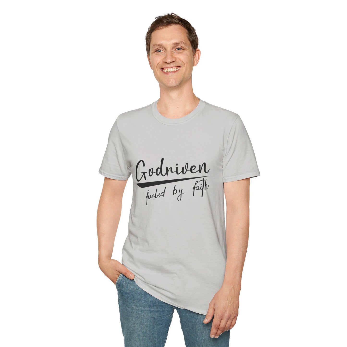 Godriven Fueled By Faith Unisex Christian T-shirt