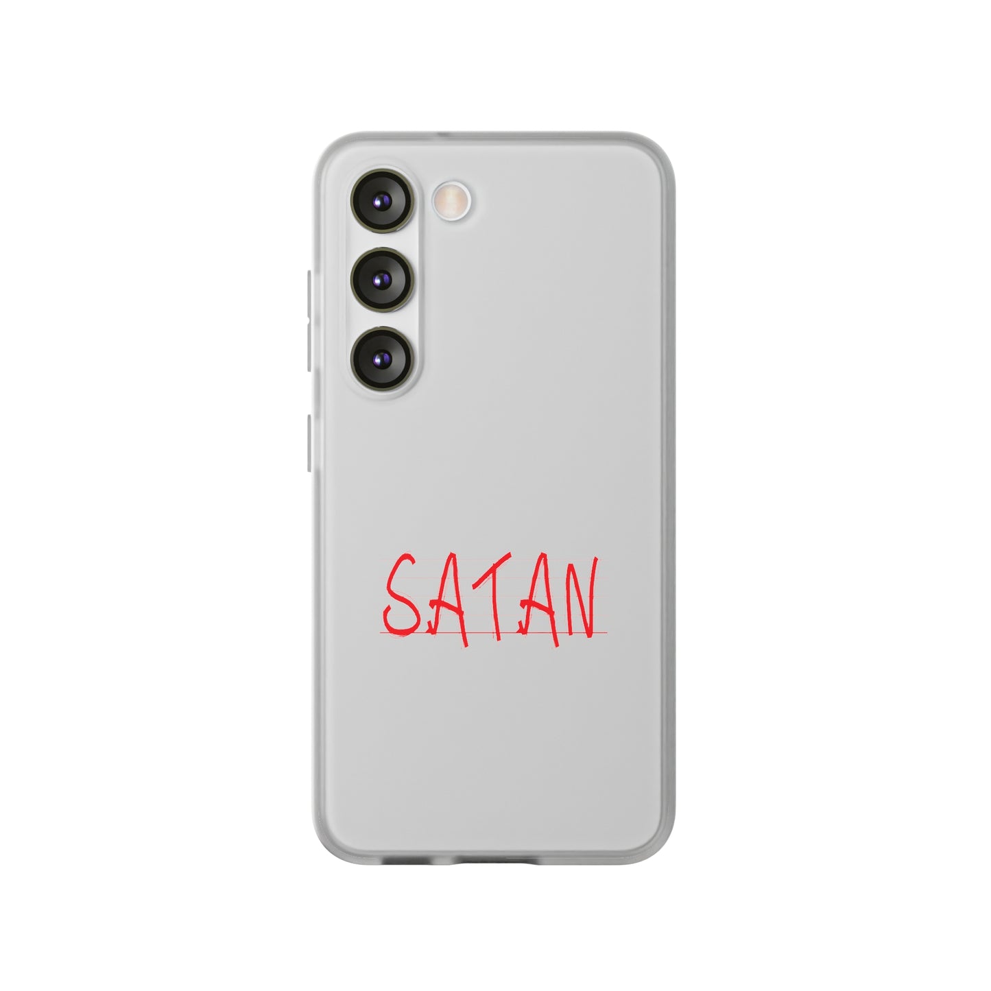 Not Today Satan Not Tomorrow Either Christian Flexi Phone Case Printify