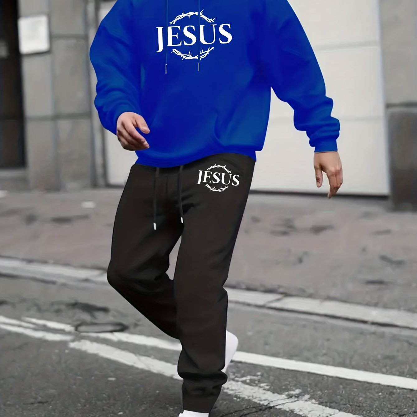 JESUS Men's Christian Casual Outfit claimedbygoddesigns