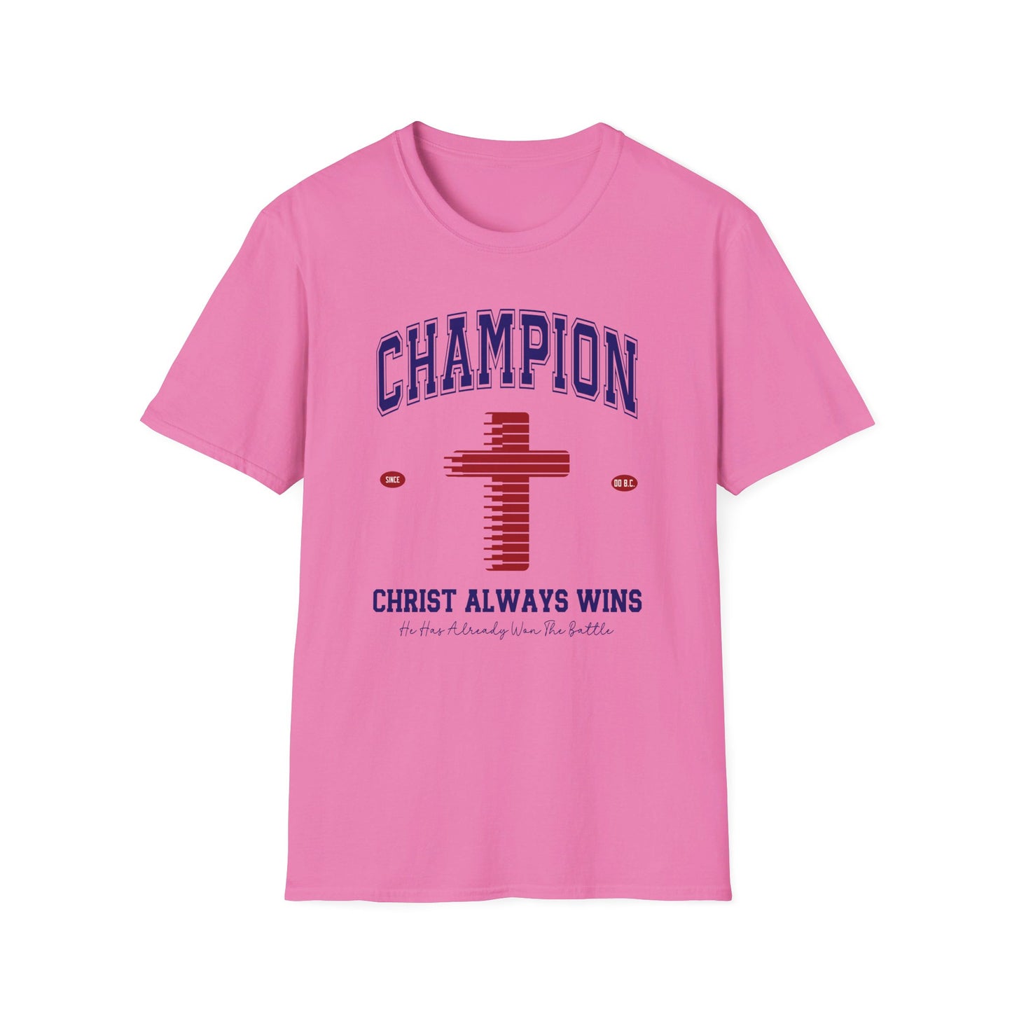 Champion Christ Always Wins Unisex Christian T-shirt