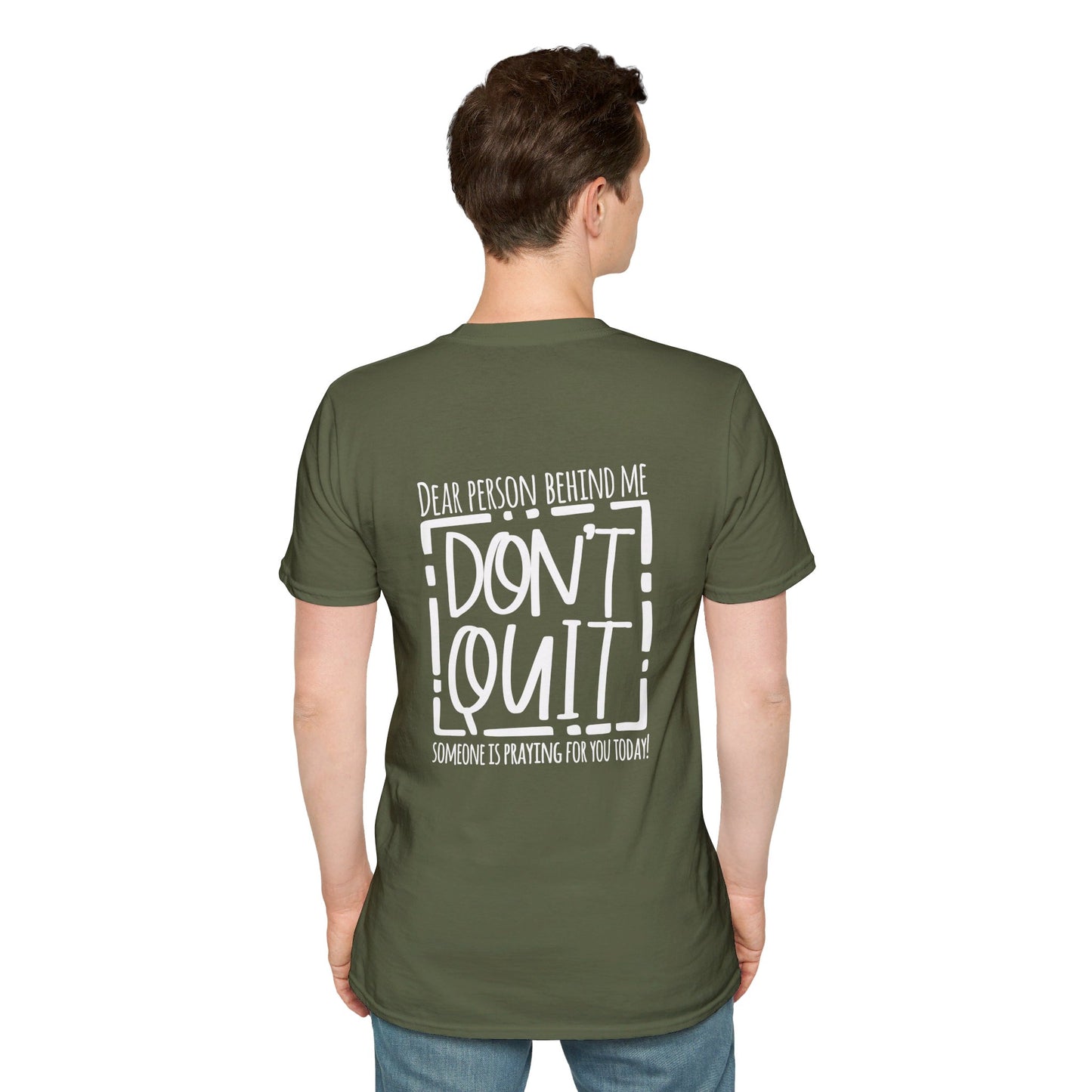 Pray For One Another Don't Quit Unisex Christian T-shirt