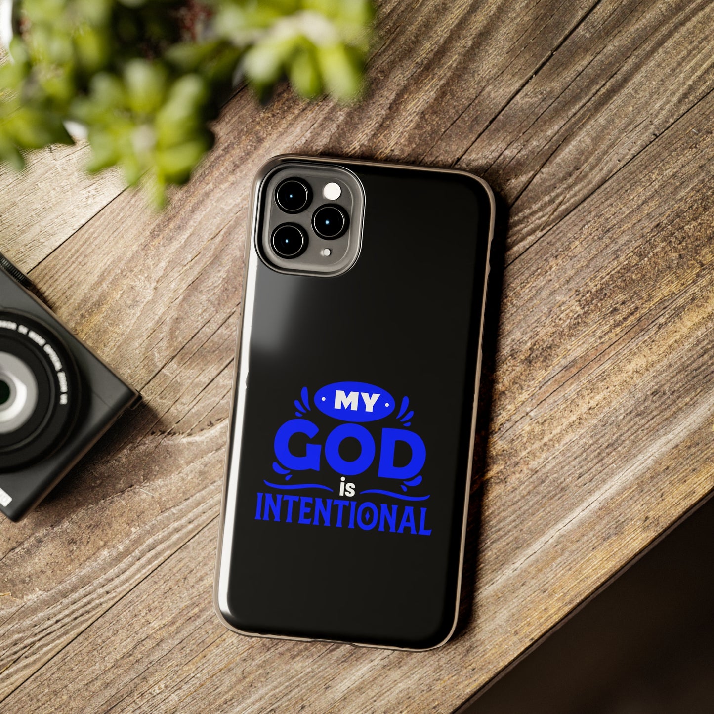 My God Is Intentional Tough Phone Cases, Case-Mate