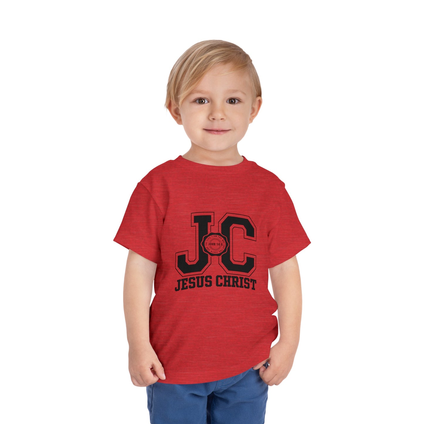 JC Jesus Christ Christian Toddler T-Shirt