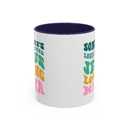 Loud-Mouthed Loving Mama Coffee Mug - Ideal Gift for Moms, Funny Mug, Faith-Based Gift, Colorful Tea Cup, Mother's Day Surprise