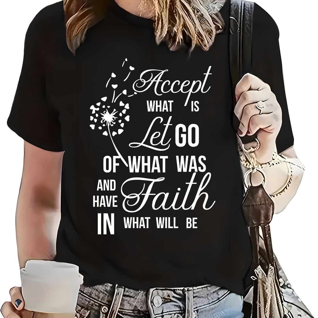 Have Faith In What Will Be Women's Christian T-shirt claimedbygoddesigns
