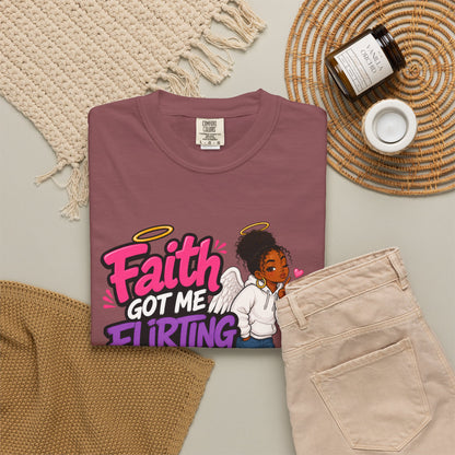 Faith Got Me Flirting With Peace T-Shirt