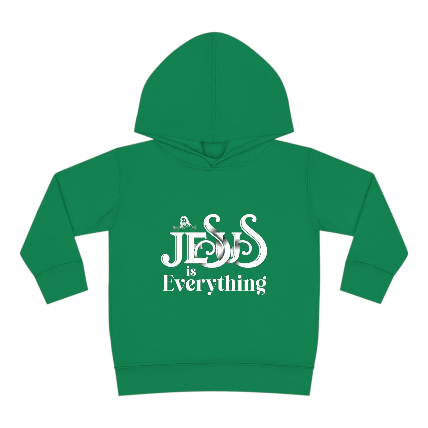 Jesus Is Everything Christian Toddler Pullover Fleece Hooded Sweatshirt