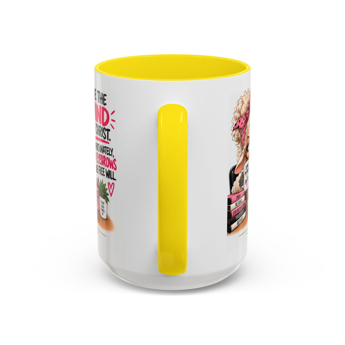 Christian Coffee Mug – "I Have the Mind of Christ" Funny Sheep Design (11/15 oz)