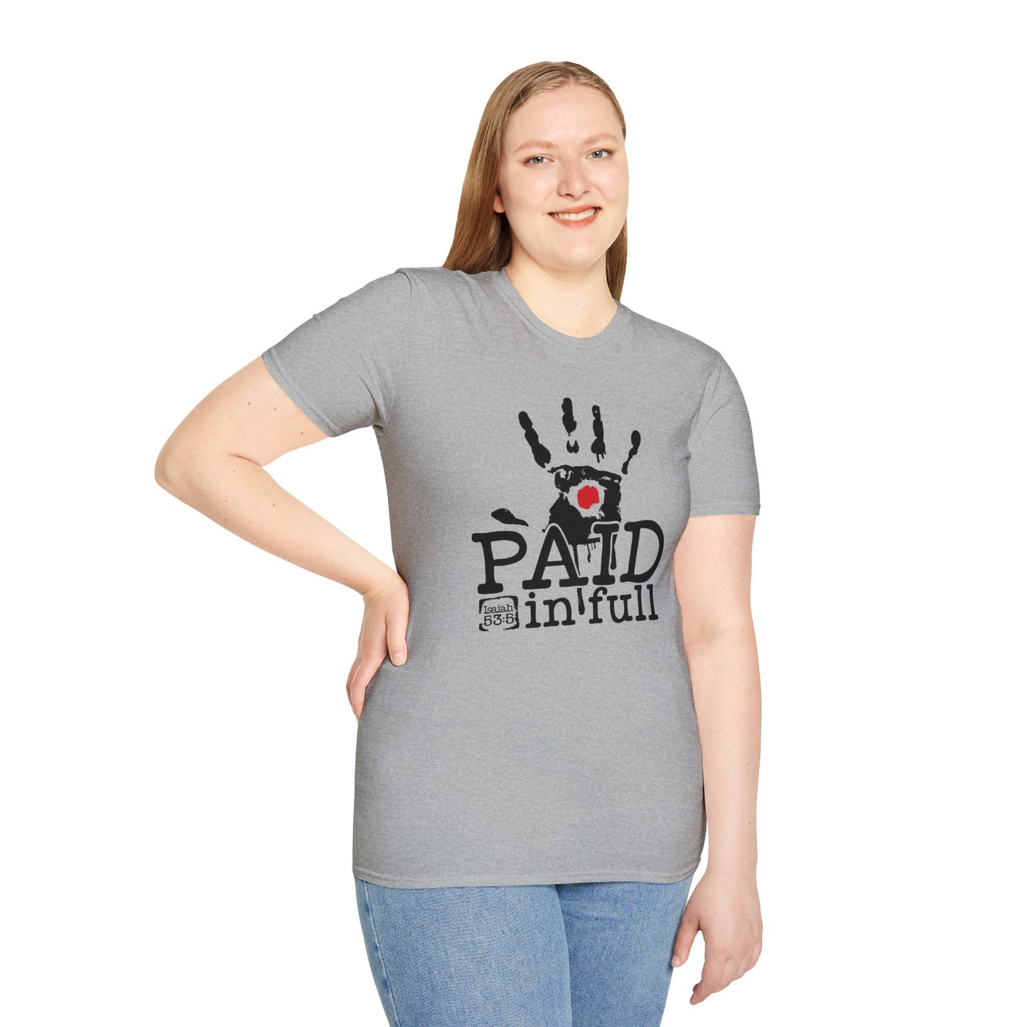 Paid In Full Jesus Paid It All Christian Unisex T-shirt