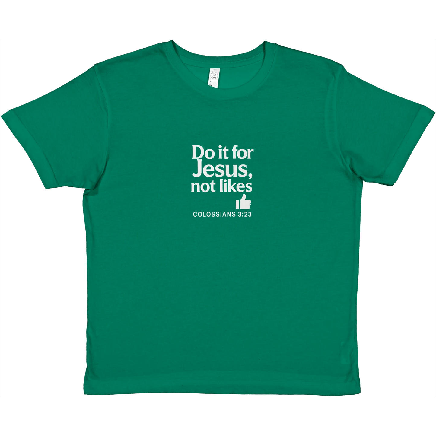 Do It For Him Youth Christian T-shirt - ClaimedbyGodDesigns