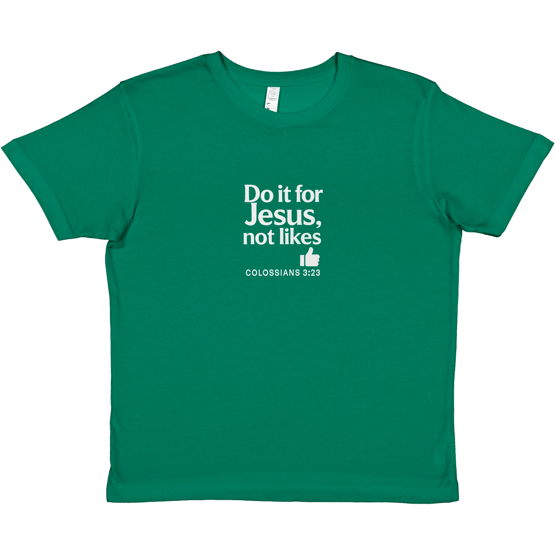 Do It For Him Youth Christian T-shirt - ClaimedbyGodDesigns