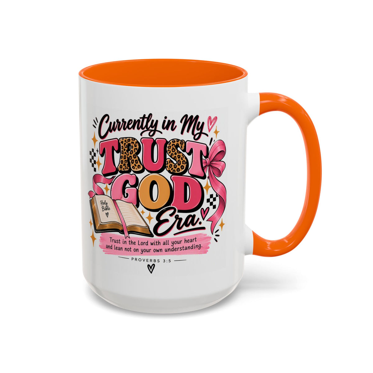 Currently in My Trust God Era Coffee Mug