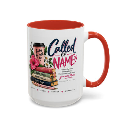 Called By Name Coffee Mug — Christian Inspirational Accent Mug (11/15oz)