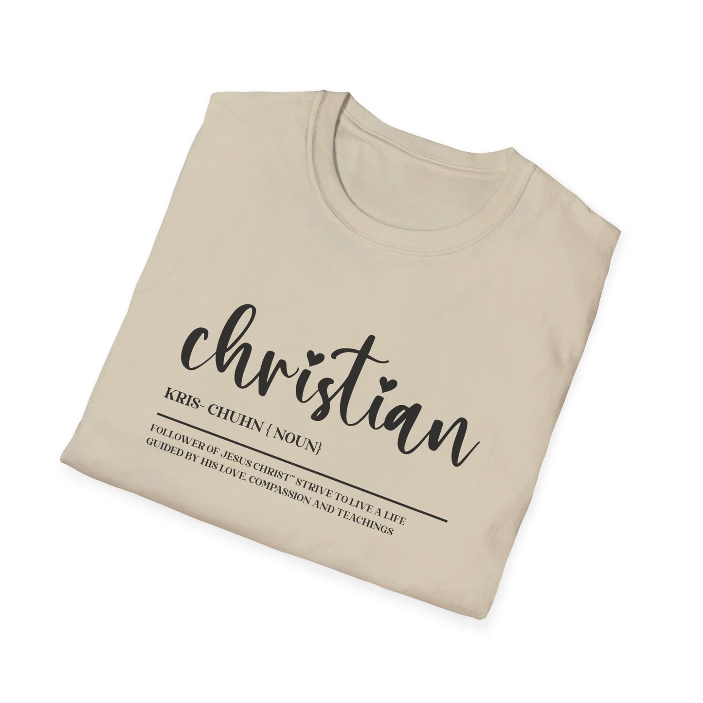 I Am A Christian Follower Of Christ  Christian Unisex T-shirt