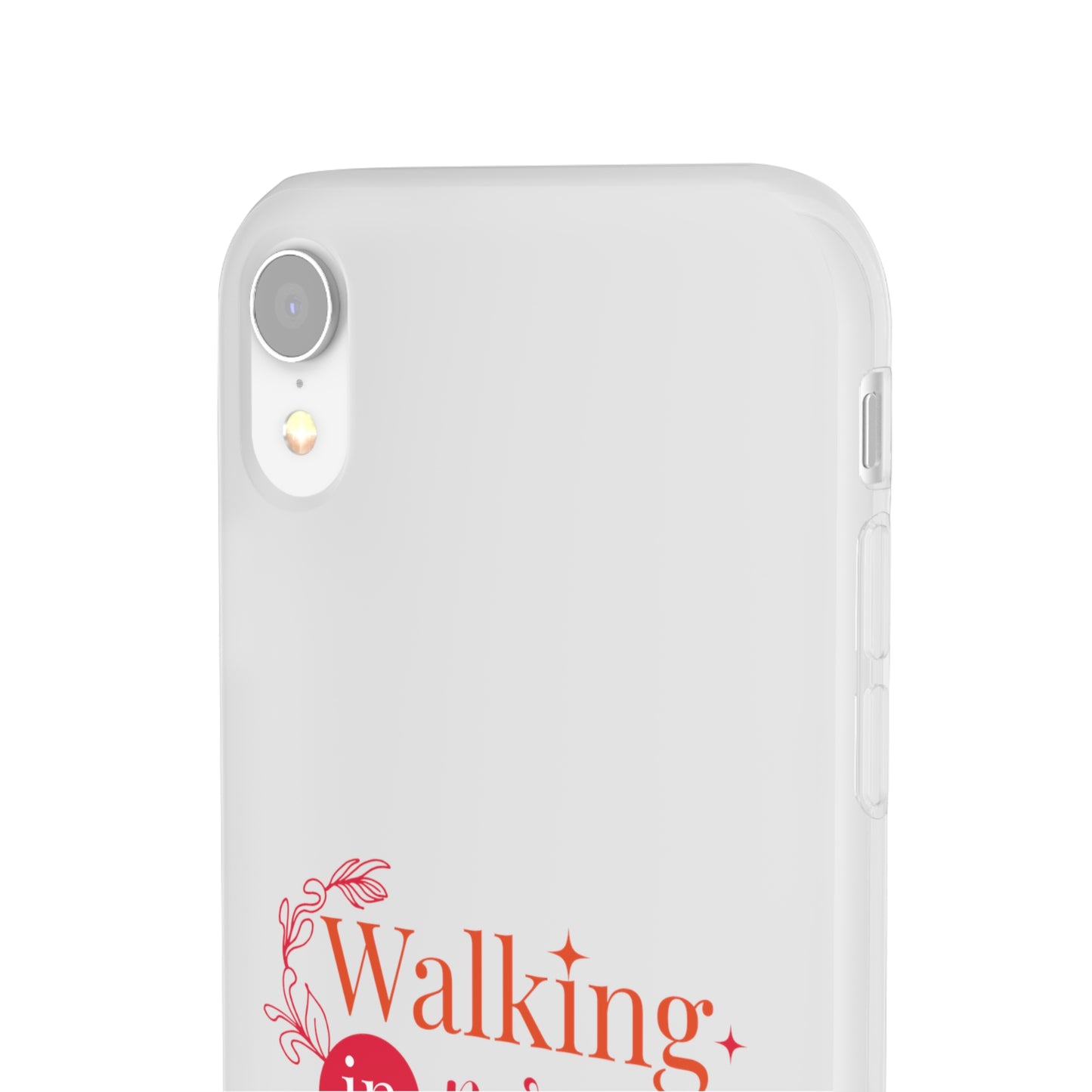 Walking In Purpose On Purpose For His Purpose  Flexi Phone Case