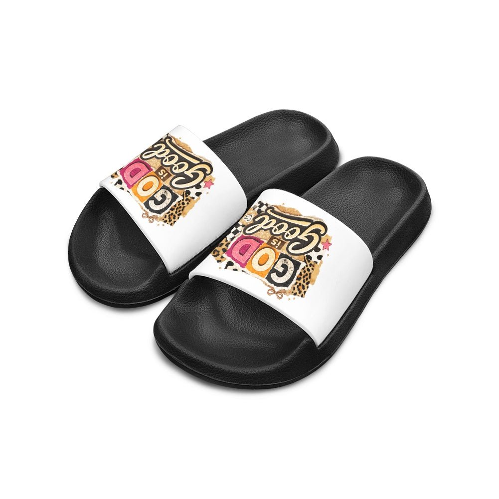 God Is Good Christian Children's Sandals - ClaimedbyGodDesigns