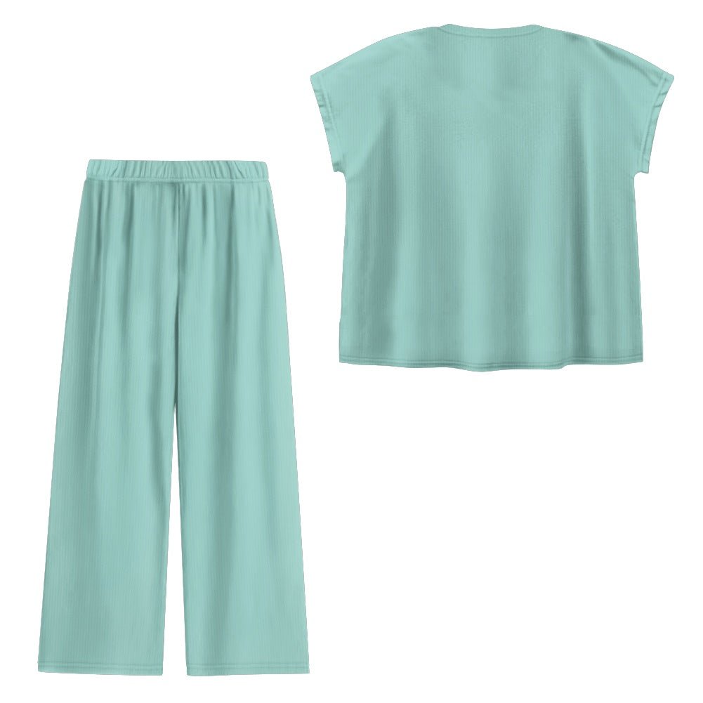 Feuled By Faith Chasing Toddlers And Him Women’s Christian Pajama Set - ClaimedbyGodDesigns