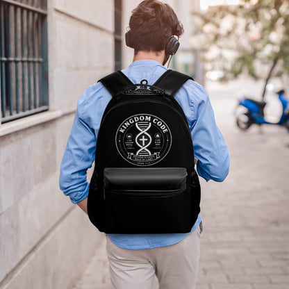 Kingdom Code Youth Christian Casual Backpack - ClaimedbyGodDesigns