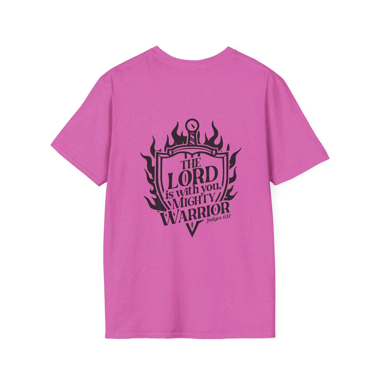 The Lord Is With You Mighty Warrior Unisex Christian T-shirt