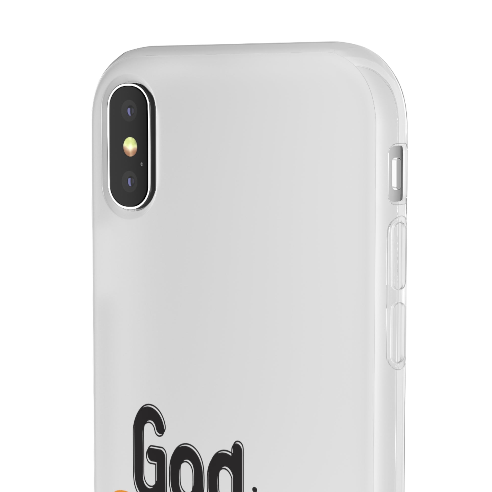 God Is Greater Christian Flexi Phone Case Printify