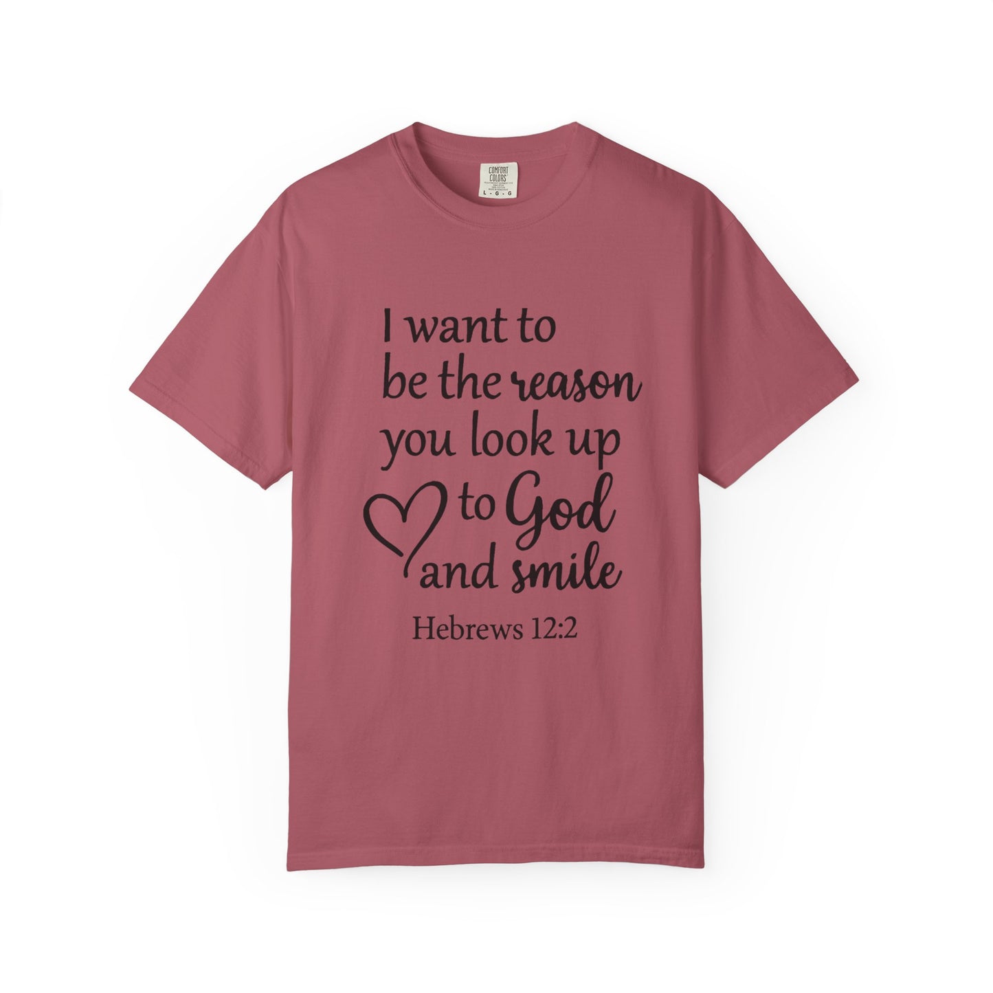 Inspirational Unisex T-Shirt -Smile, Faith-Based Apparel, Religious Gift, Christian Tee, Motivational Shirt, Everyday Wear
