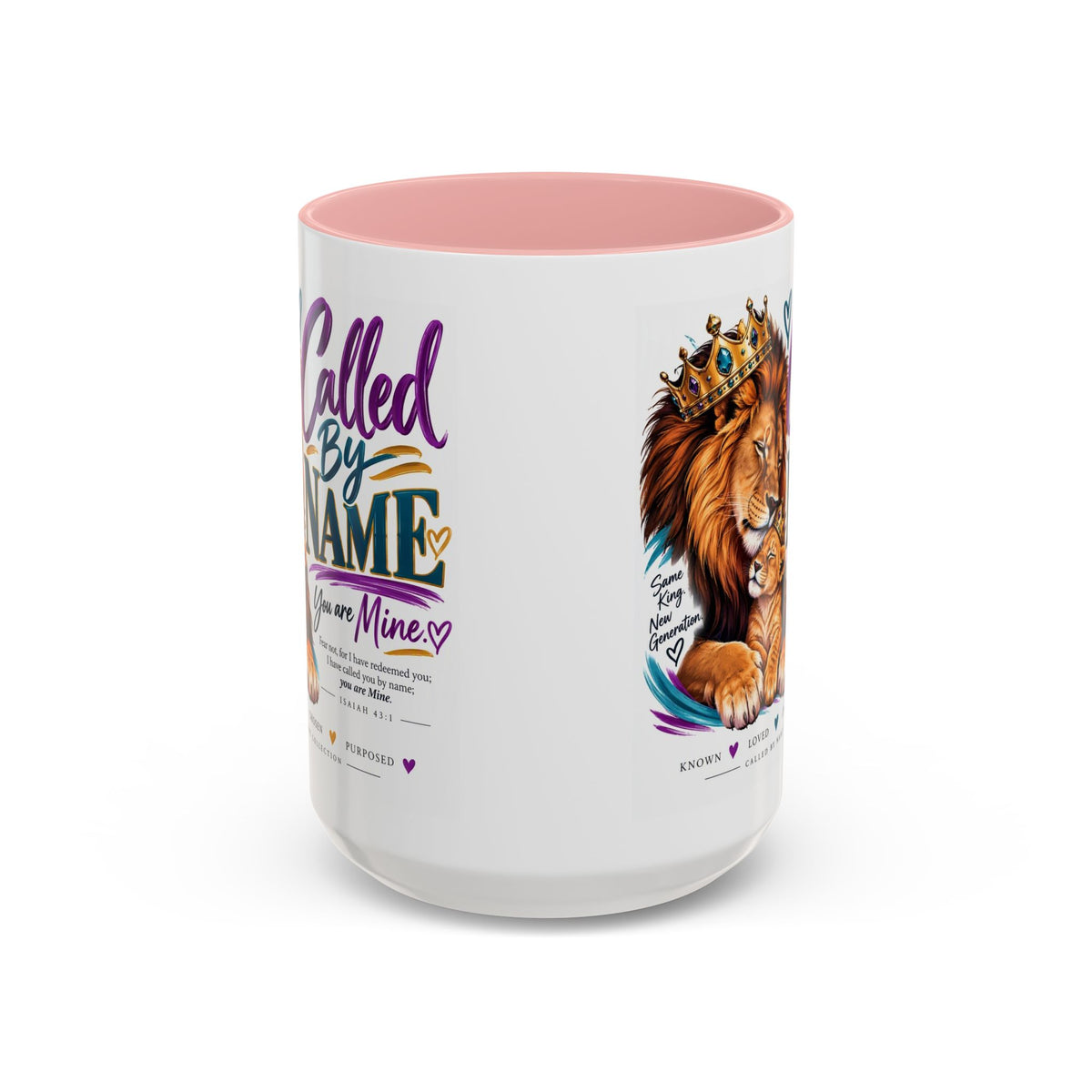Called by Name Lion Christian Coffee Mug