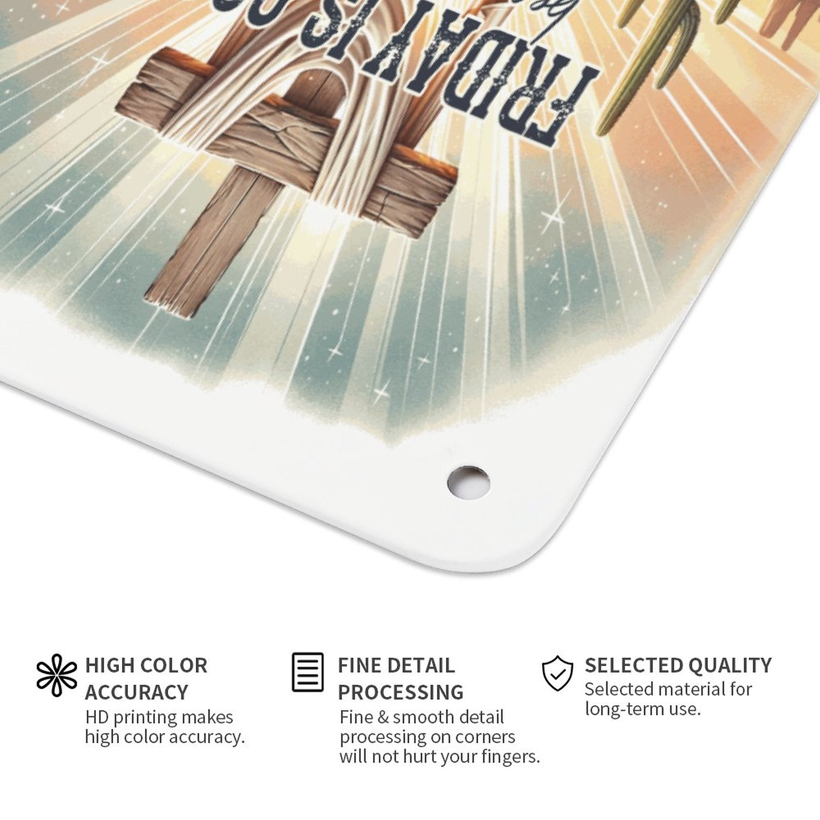 Friday Is Good Christian Metal Sign - ClaimedbyGodDesigns