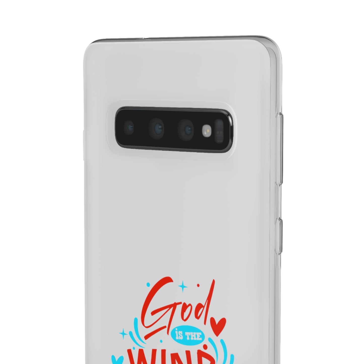 God Is The Wind Beneath My Wings Flexi Phone Case