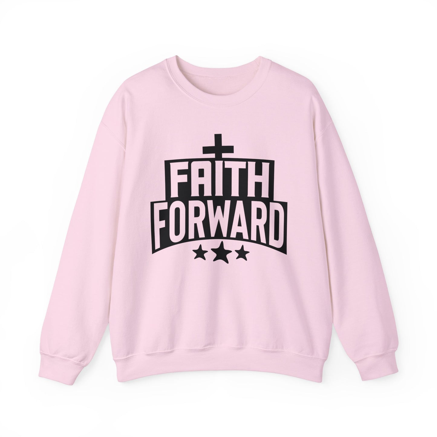 Faith Forward  Unisex Heavy Blend™ Crewneck Christian Sweatshirt