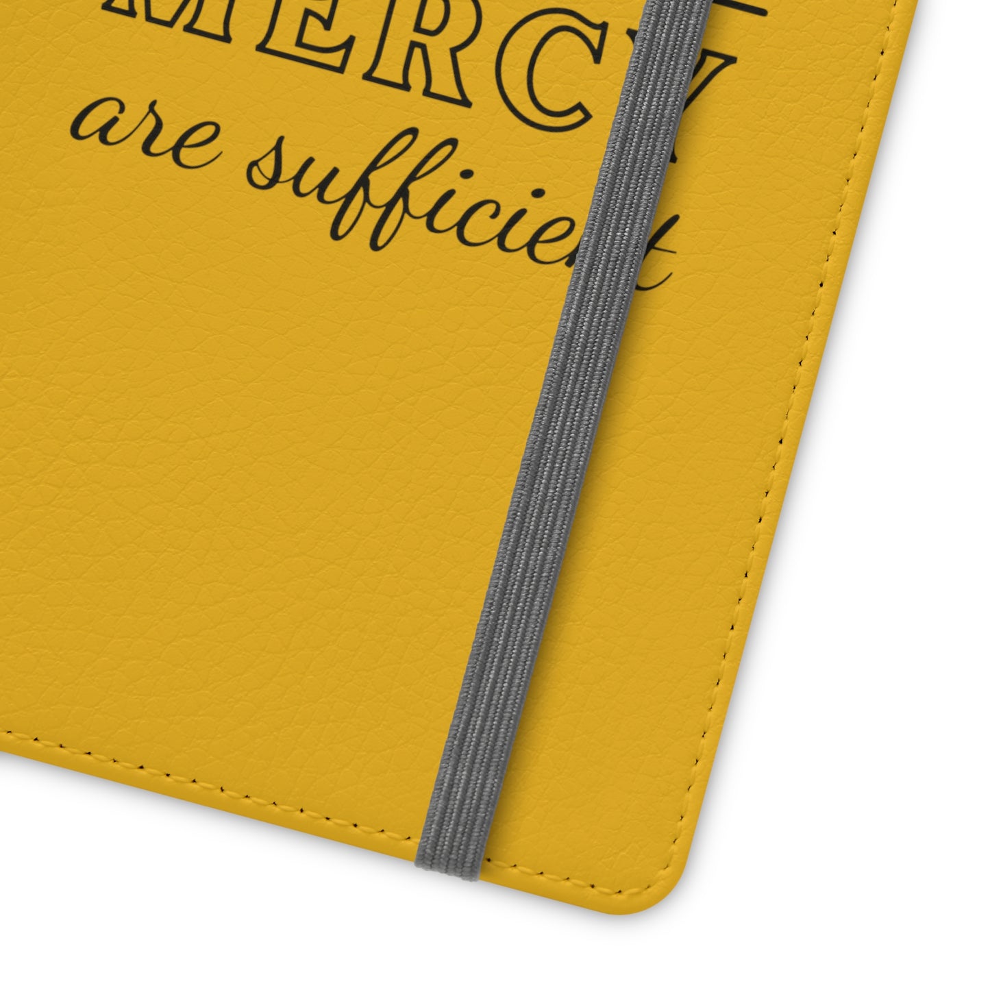 His Favor Grace & Mercy Are Sufficient Phone Flip Cases