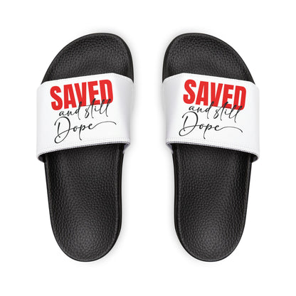 Stylish Men's Sandals with Inspirational Design, Beach Footwear, Summer Essentials, Gift for Him, Casual Comfort