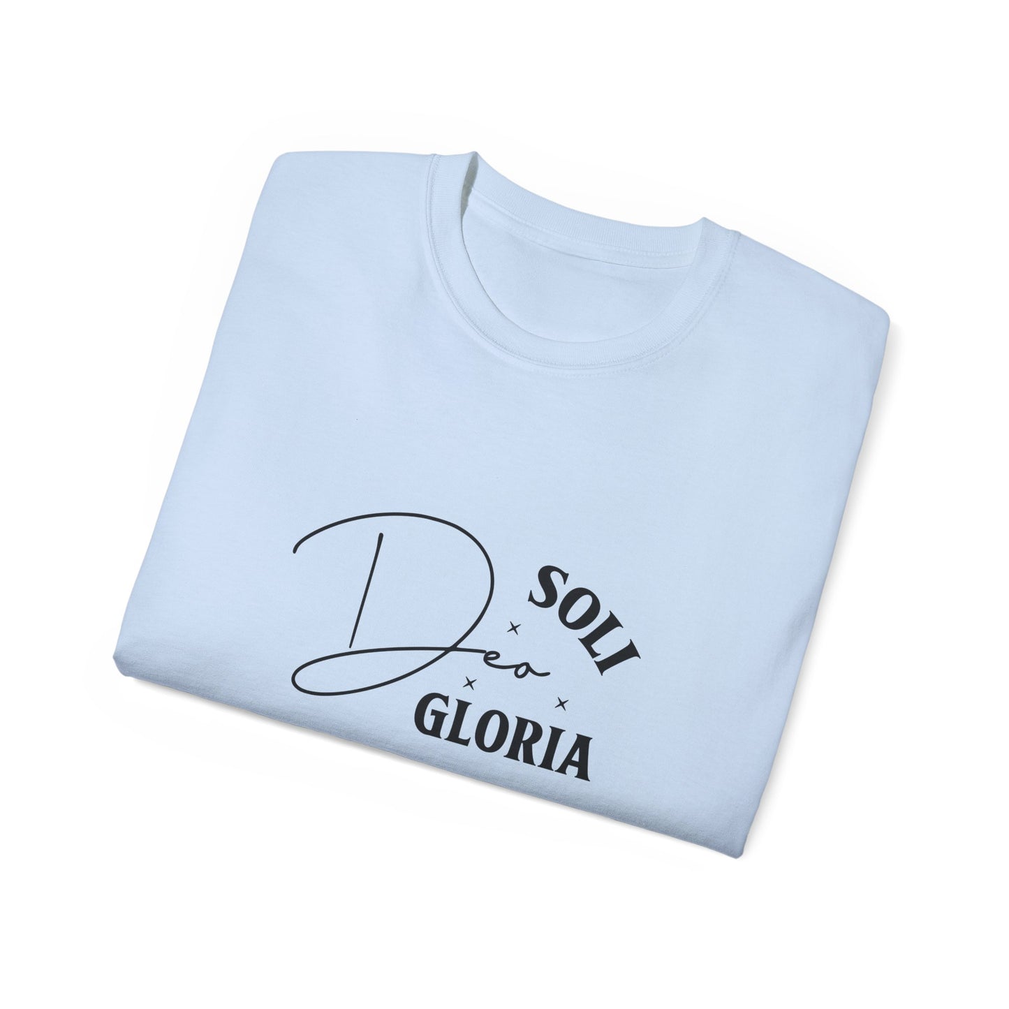 SOLI DEO GLORIA Christian Spanish Unisex T-shirt Printify