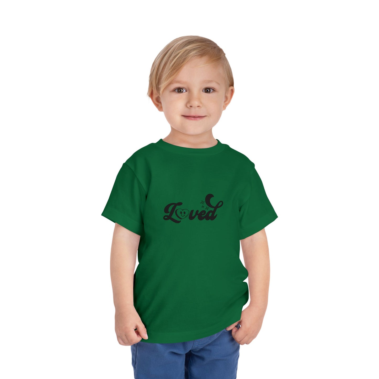 Romans 5:8 You Are Loved More Than You Will Ever Know Christian Toddler T-Shirt