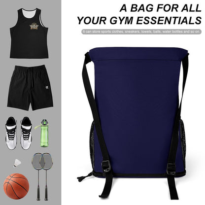 Do It For Him Waffle Cloth Sports Drawstring Bag - ClaimedbyGodDesigns