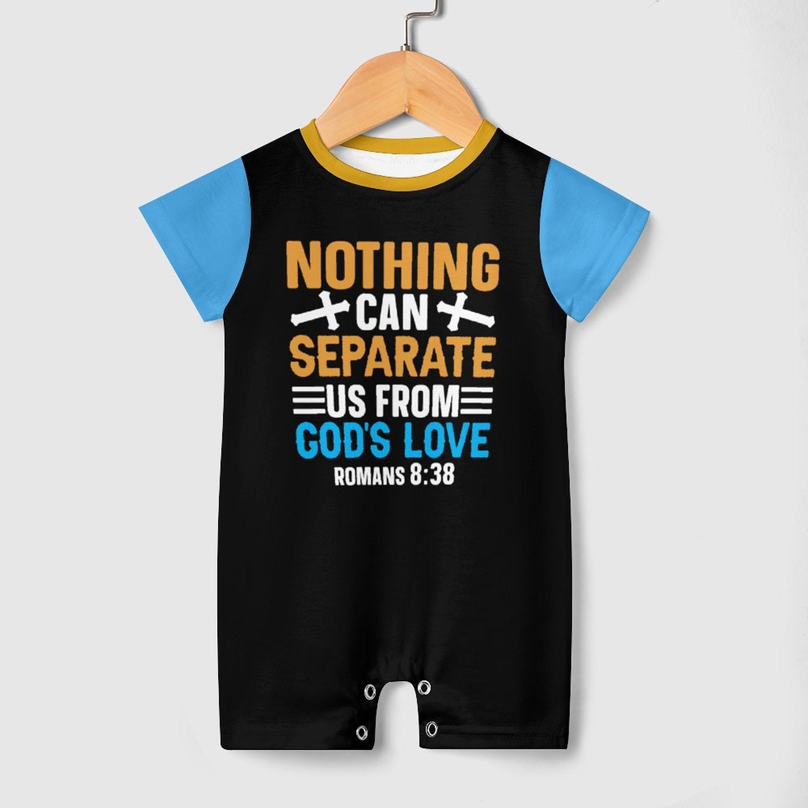 Nothing Can Separate Us From God's Love Christian Baby Onesie SALE-Personal Design