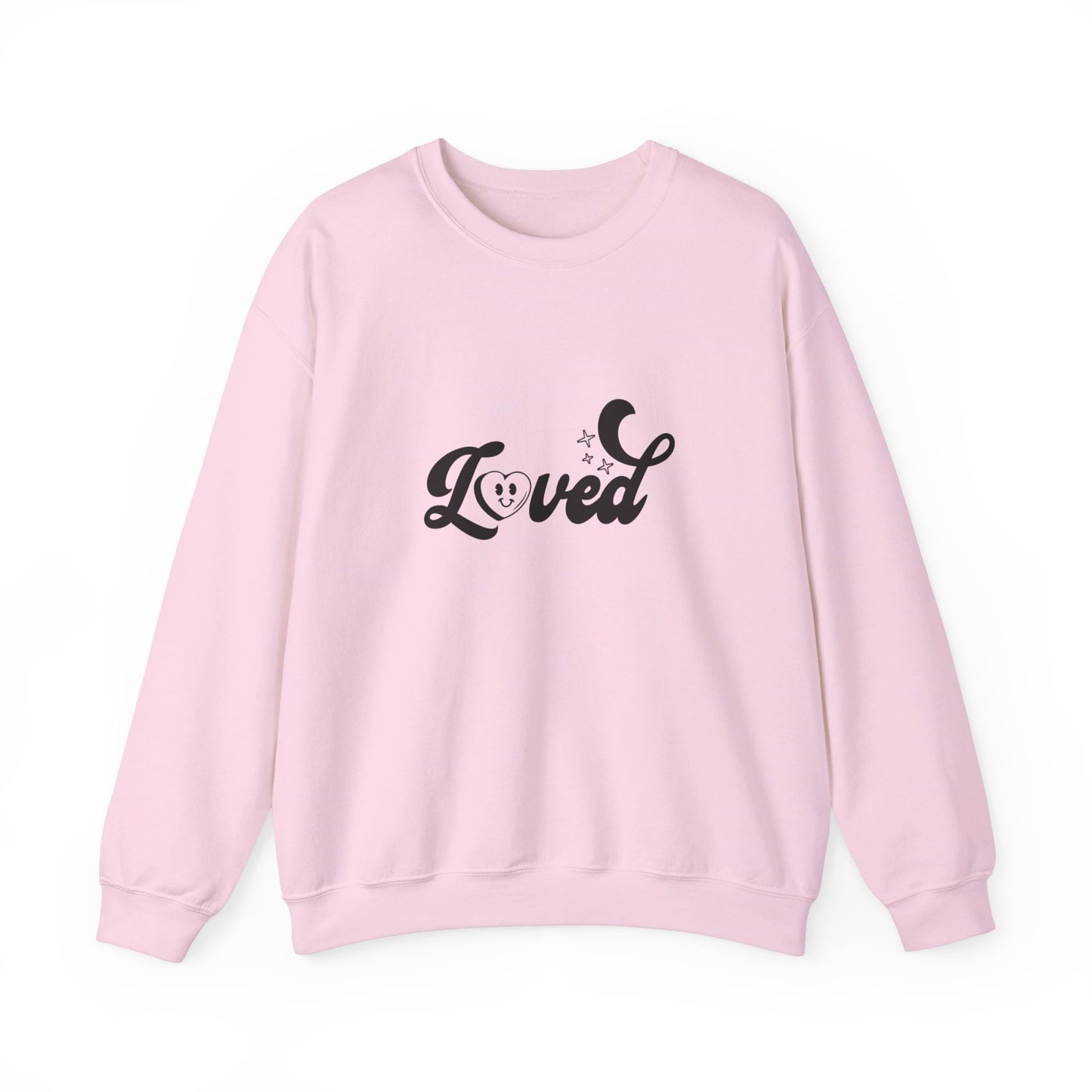 Romans 5:8 You Are Loved More Than You Will Ever Know Unisex Heavy Blend™ Crewneck Christian Sweatshirt