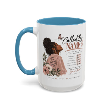 Called By Name Coffee Mug — Inspirational Christian Gift for Her (11/15oz)