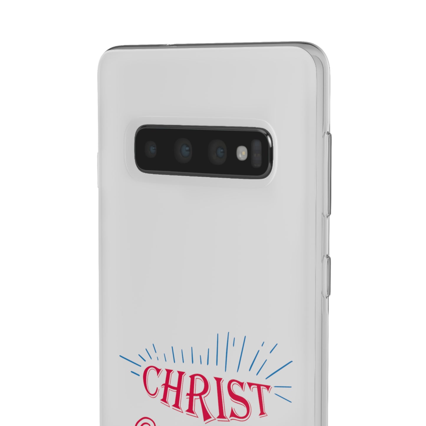 Christ Is My Firm Foundation Flexi Phone Case