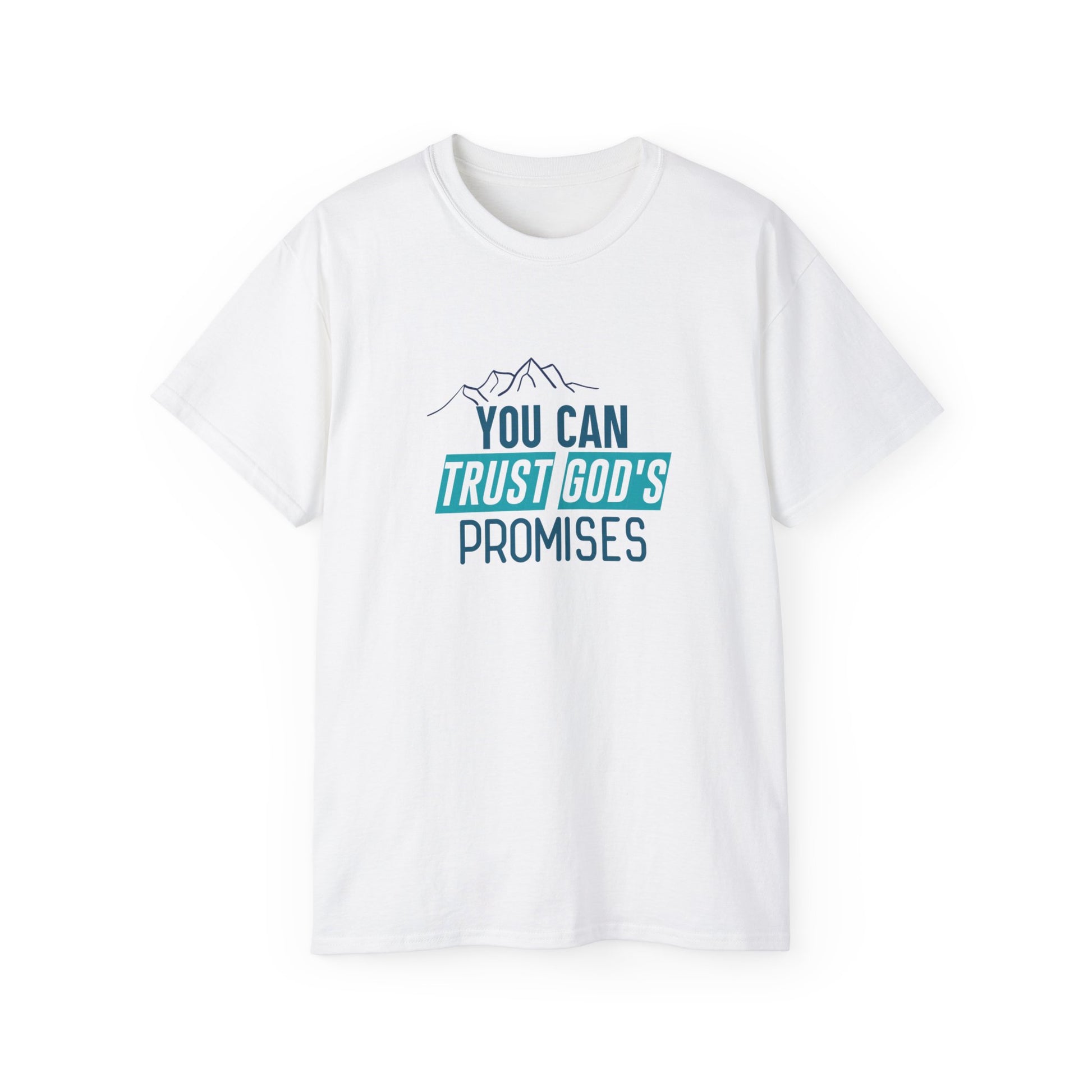 You Can Trust God's Promises Unisex Christian Ultra Cotton Tee Printify