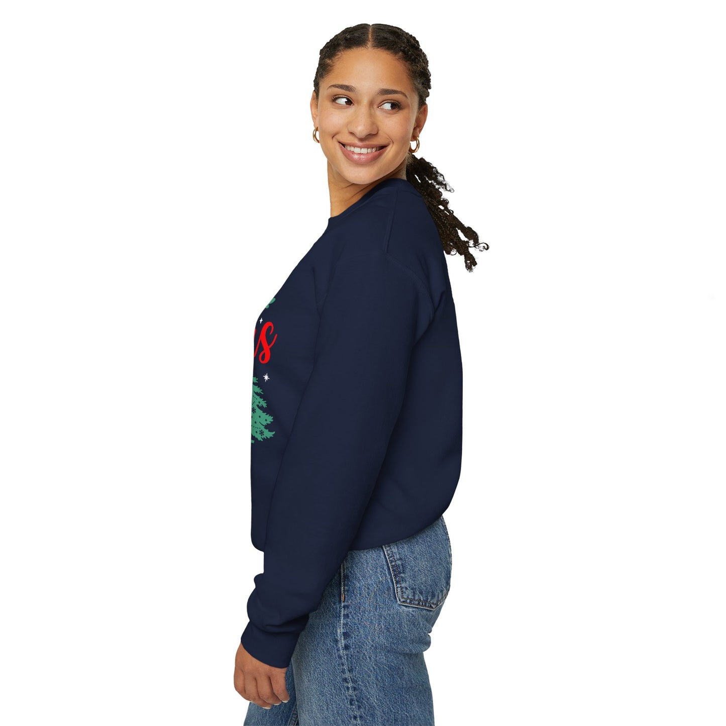 Christmas Is All About Jesus (Christmas Themed) Unisex Heavy Blend™ Crewneck Christian Sweatshirt