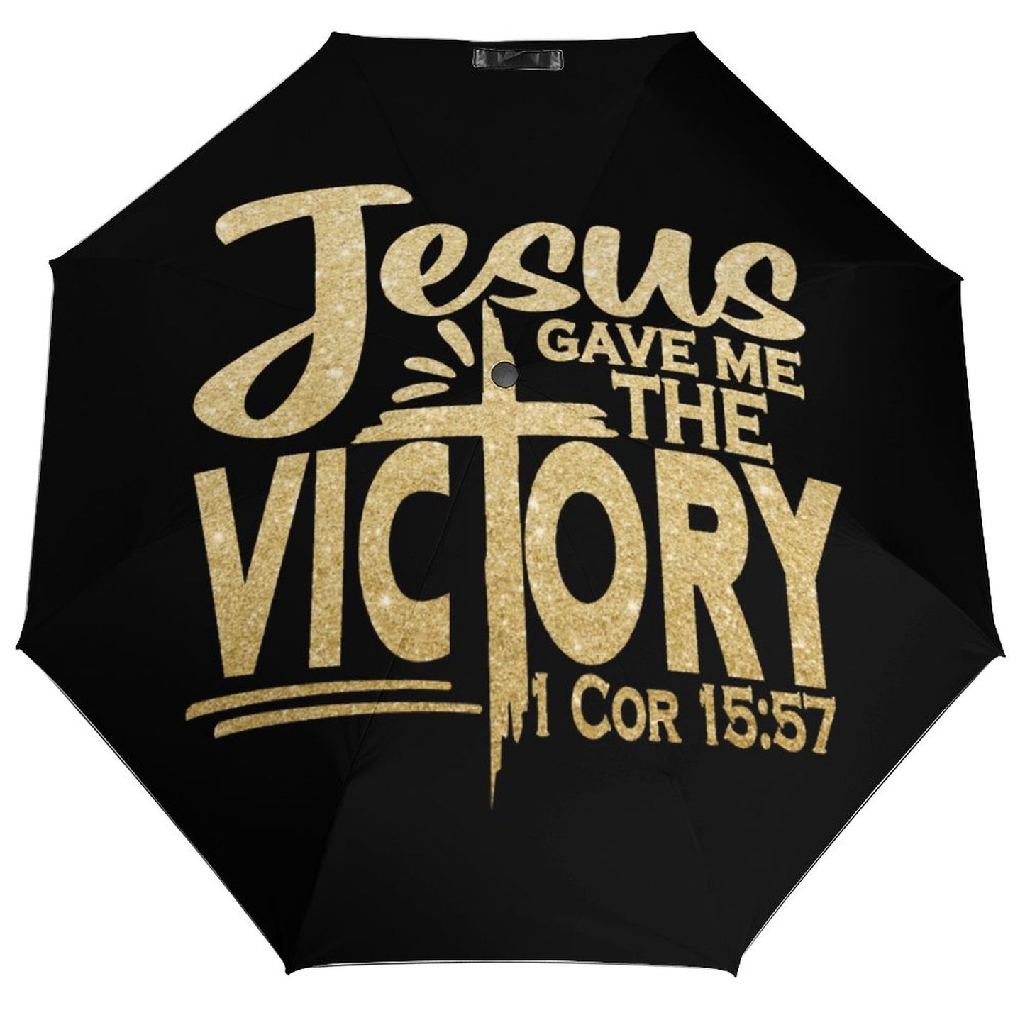 Jesus Gave Me The Victory Christian Umbrella