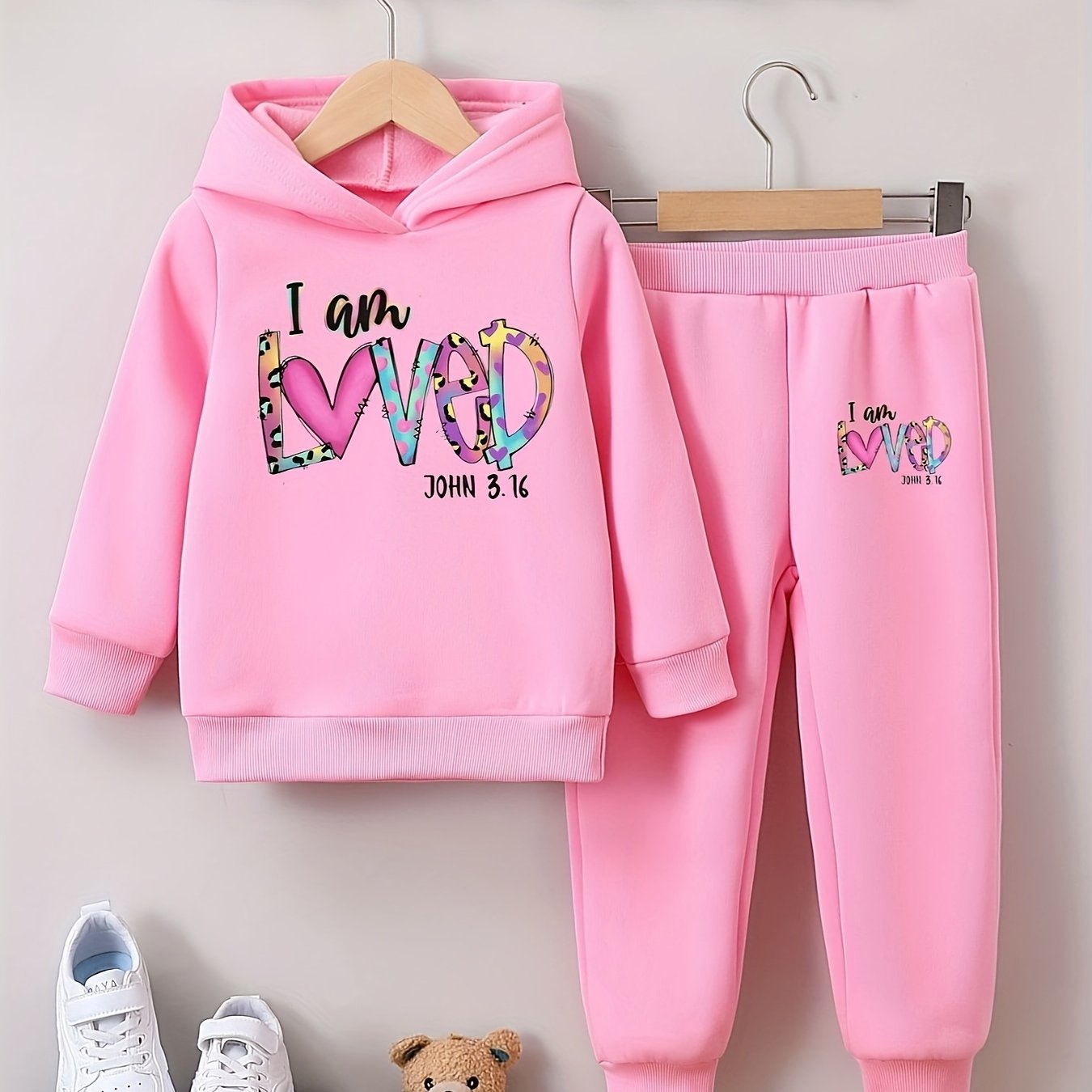 I Am Loved Youth Christian Casual Outfit claimedbygoddesigns