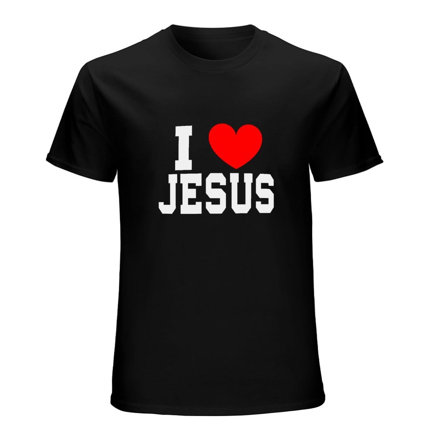 I Love Jesus Men's Christian T-shirt