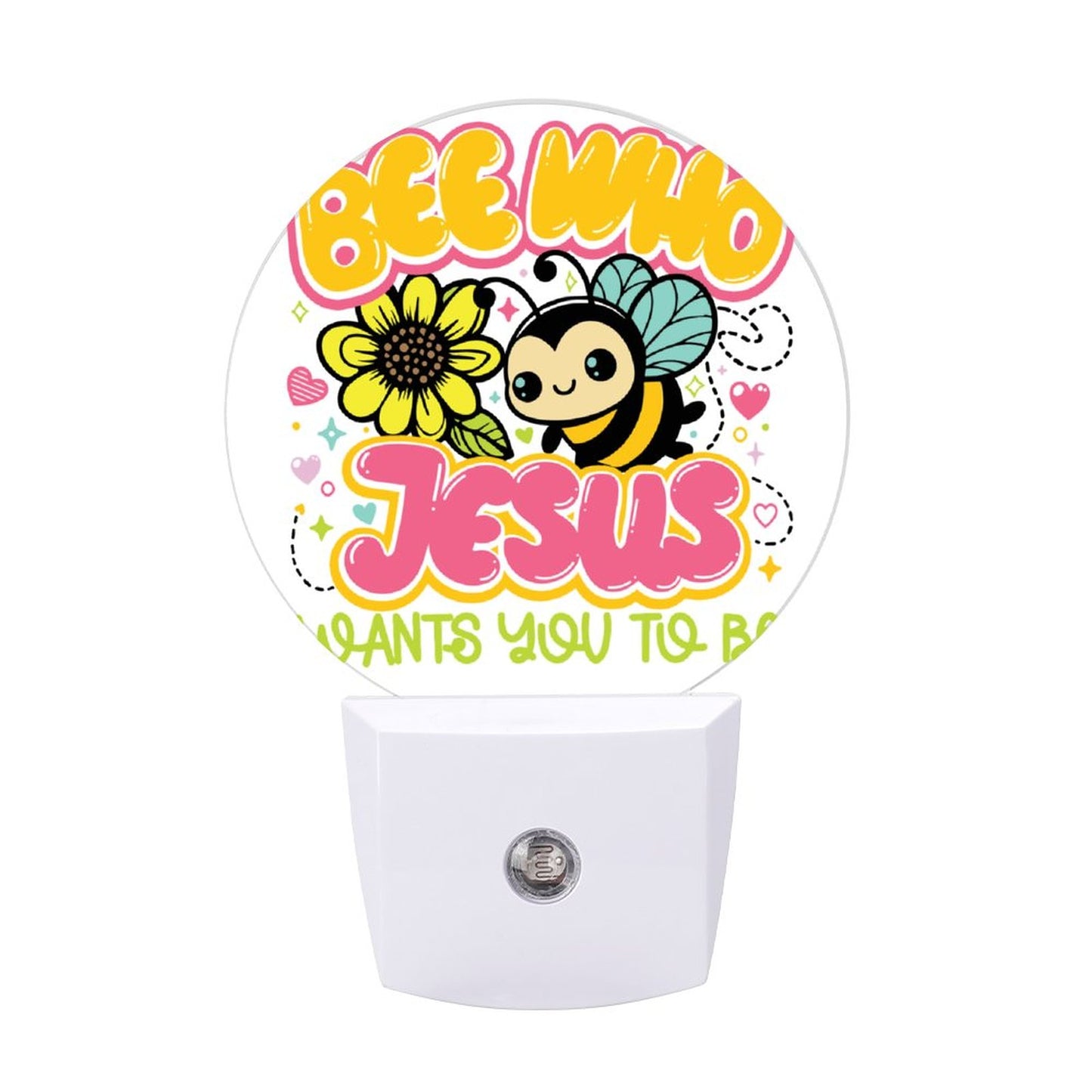 Be Who He Wants Christian Night Light For Kids - ClaimedbyGodDesigns