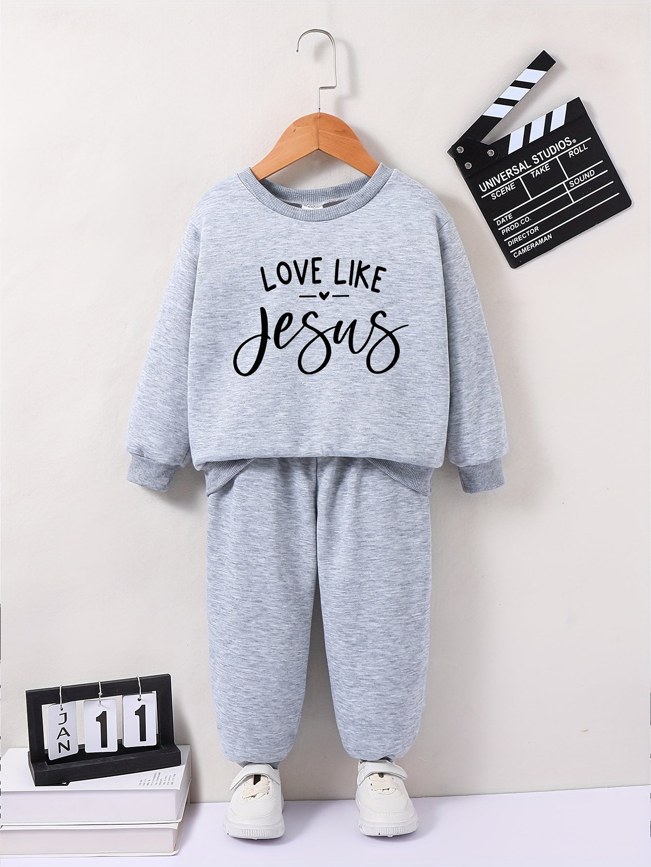 Love Like Jesus Youth Christian Casual Outfit claimedbygoddesigns