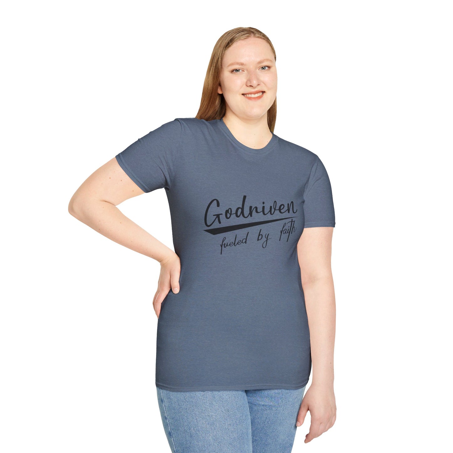 Godriven Fueled By Faith Unisex Christian T-shirt